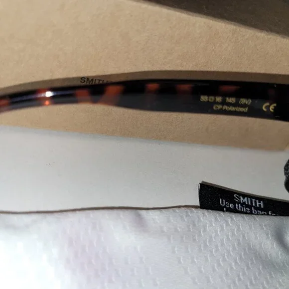 Smith Era Sunglasses Tortoise Frame w/ChromaPop Polarized Rose Gold New in Box - Picture 6 of 12